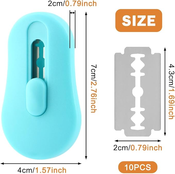 2PCS Magnetic Sourdough Scoring Tool & Versatile Bread Scoring Tool- Homemade Bread Lame for Sourdough Bread baking & Bread Making Tools - Includes 10 Razor Blades