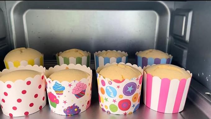 500pcs Greaseproof Muffin Cupcake Cups Paper Baking Liners Home Wedding Party