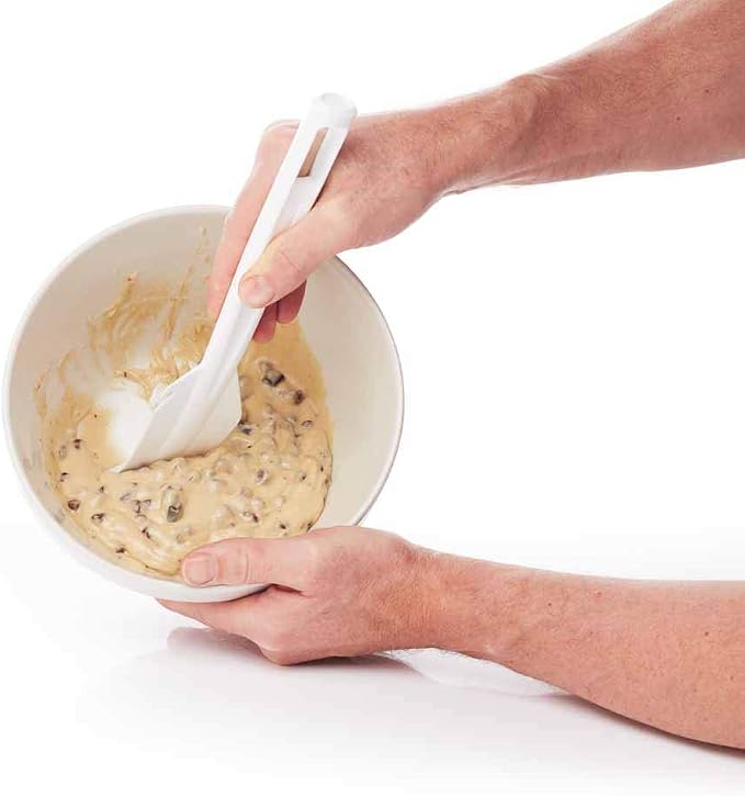 KitchenCraft Flexible Plastic Spatula/Bowl Scraper, 26.5 cm