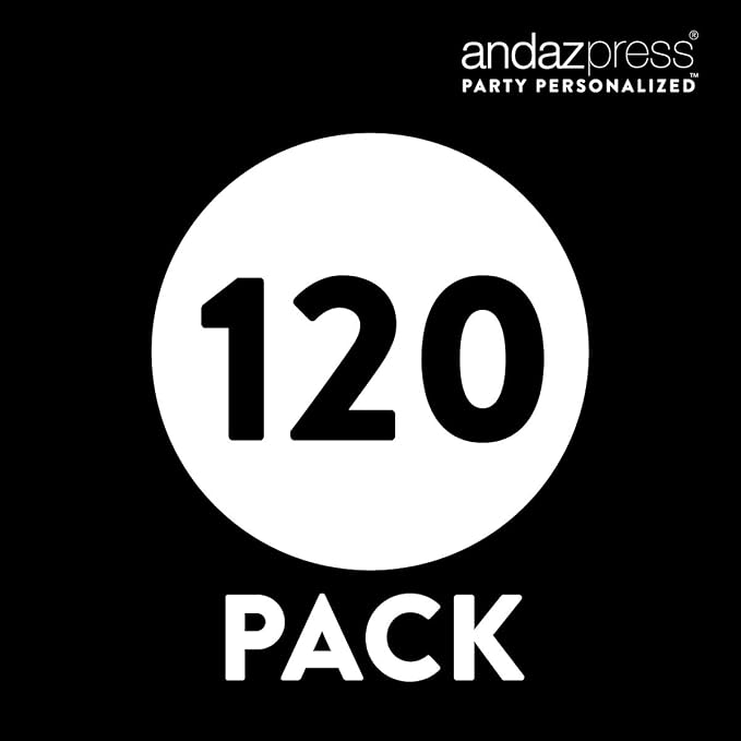 Andaz Press Square Small Business Sticker Labels, 120-Pack, Shopped Online, Supported A Dream, Thank You, Packaging Stickers, Product Labels for Small Business Thank You Stickers