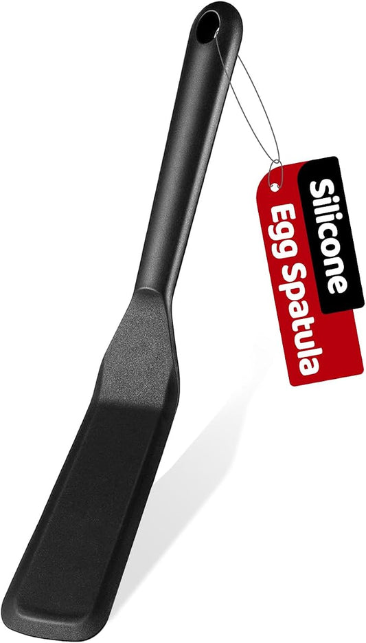 Egg Spatula is Heat Resistant Non-Stick Pancake Spatula - Silicone Spatula is used as an Omelette Spatula for Cooking.