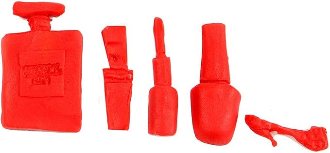 O'Creme Silicone Fondant Mold, Cosmetics: Fashion Makeup; Use for Chocolate Pudding, Candy, Jelly, Soap Modeling