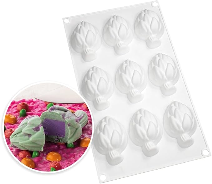 mostsom Thistle Shape Bakery Molds Silicone Baking Pan For Pastry Cake Form For Cupcake Muffin Mold Donuts Silicone Soap Mould Chocolate