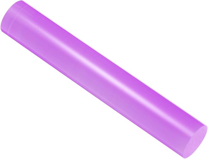 Acrylic Clay Roller, 6 Inch Length 1 Inch Dia., Acrylic Non-Stick Rolling Pin Roller Purple - (Applications: for Shaping Sculpting)