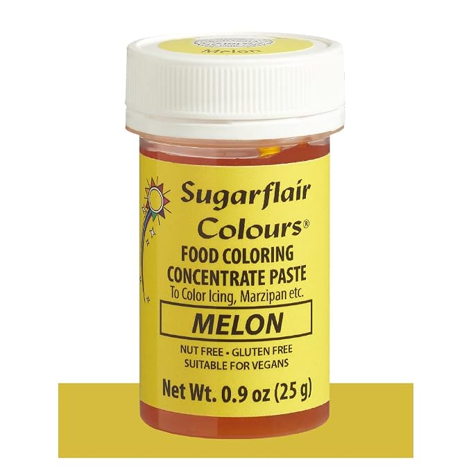 Sugarflair Food Coloring Concentrate Paste, 25 Grams Melon