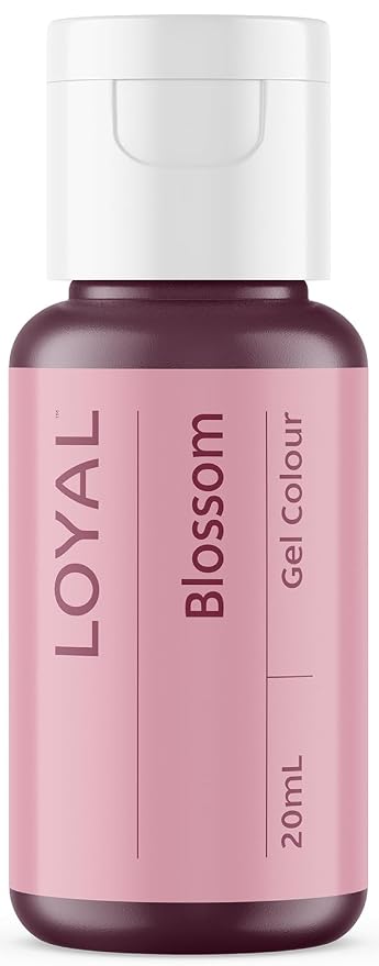 Loyal Gel Food Coloring | Vibrant Color for Buttercream, Fondant, Royal Icing, Gum Paste, Marzipan and Cake Batter | Gel-Based Concentrated Food Dye - 20ml Blossom
