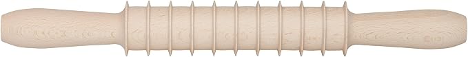Fantes 14810 Pasta Pin, Beechwood, Made In Italy, 12", The Italian Market Original Since 1906