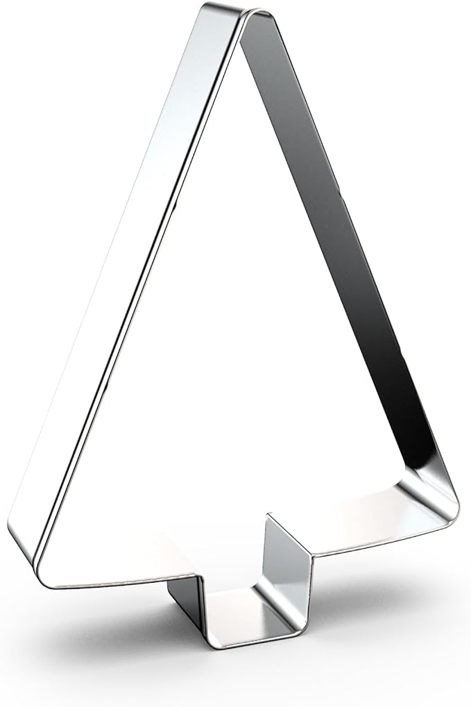 Tree Cookie Cutter Set - 5", 4", 3", 2" - 4 Piece - Stainless Steel