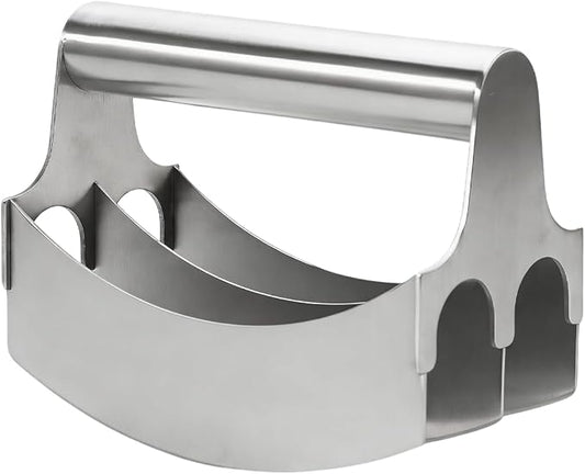Professional 3-Blade Dough Cutter Bench Scraper | Non-Stick Baking Tools for Pasta Making Home Bakery| Stainless Steel Food Scraper Pastry Blender Kitchen Gadgets