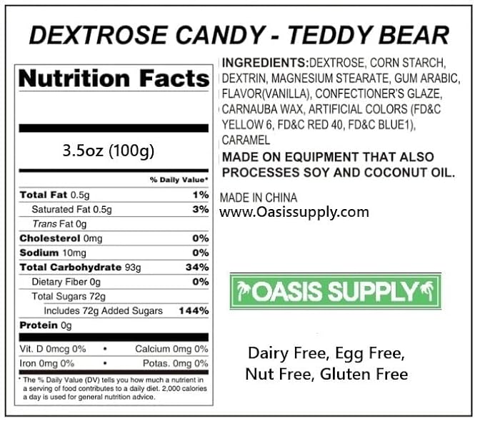 Oasis Supply Baby Shower Sprinkles & Sugar Shapes – Edible Decorations for Cakes, Cupcakes, and Cookies – Gender Reveal, Boy, Girl, and Neutral Party Baking Decorations - Teddy Bears