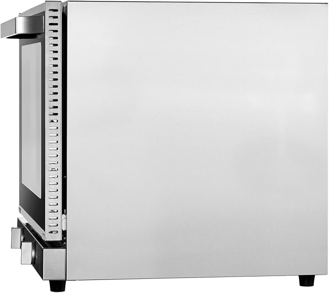 VEVOR Commercial Countertop Oven, 66L 4-Tier Toaster Ovens with Tempered Glass Door, Wire Racks & Tray, 2800W Stainless Steel Baking Ovens for Restaurant Bakery (AC208~240V,60Hz, 6-20P Plug & Outlet)
