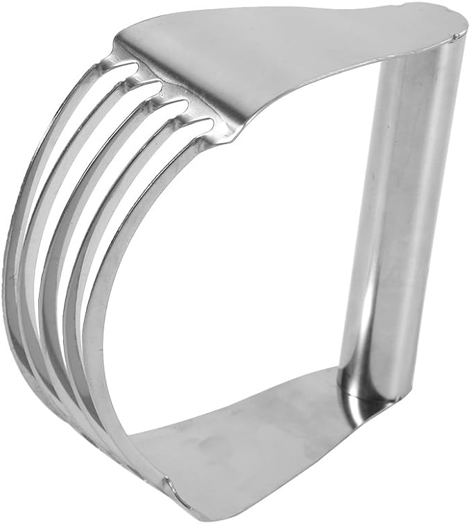 Dough Blender, Pastry Cutter, Stainless Steel Pastry Blender, Dough Cutter Multipurpose Handheld for Home Baking Tools