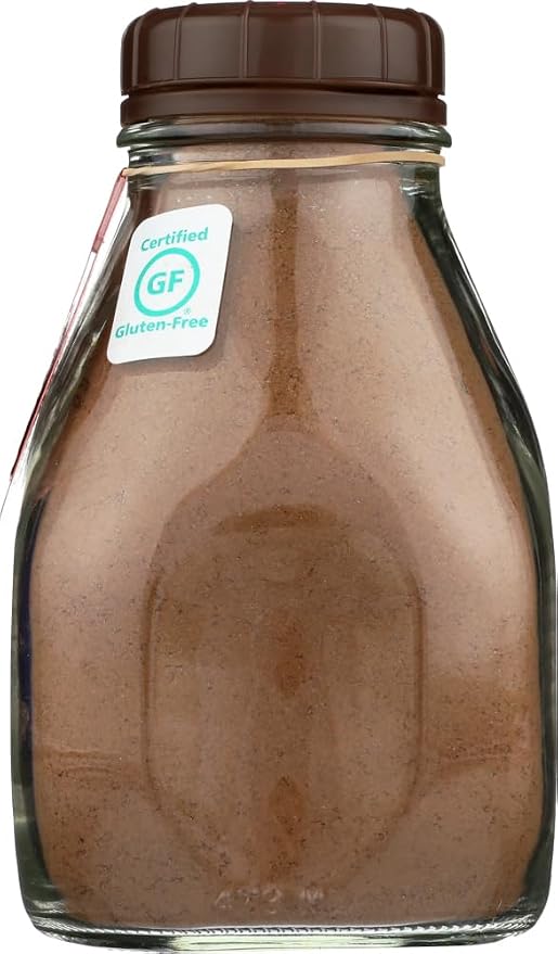 Sillycow Farms Hot Chocolate Mix Truffle Flavor | Vegan, Nut Free Certified Quality Cocoa Powder | Gluten-Free, Non-GMO & Dairy-Free | Reusable Packaging | 16.9 Oz Reusable Glass Bottle - Pack of 2