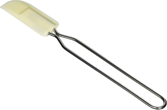 Linden Sweden Silicone Spatula with Stainless Steel Handle | High Heat Transfer Resistance | Heavy Duty | Rubber Spatula Metal Handle | Dishwasher Safe | Lightweight Kitchen Accessory | 9-Inch