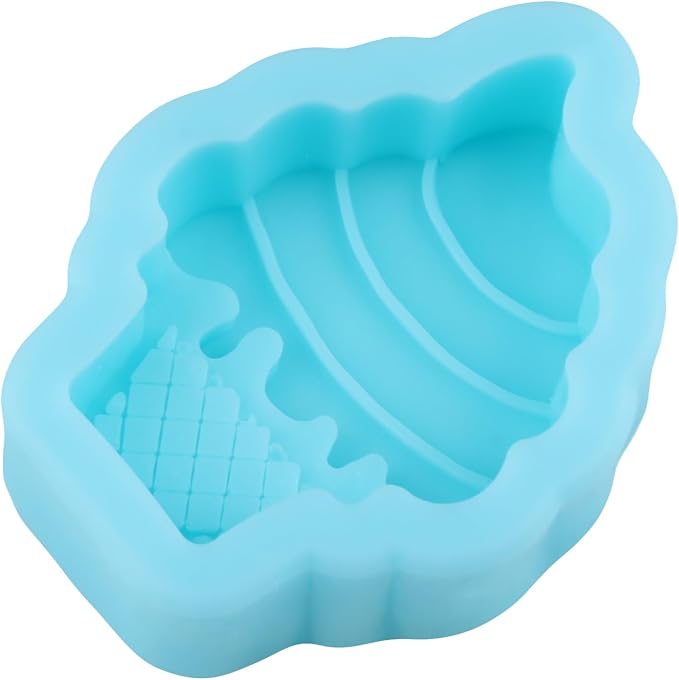 Ice Cream Fondant Silicone Molds for Cake Decorating Cupcake Topper Chocolate Candy Gum Paste Polymer Clay