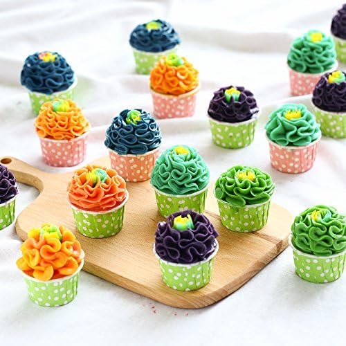 27 Pcs Extra Large Stainless Steel Seamless Russian Flower Ball Piping Tips Set with 1 Cleaning Brush,1 Reusable Pastry Bag,2 Flower Nails,2 Small Leaf Tips,1 Plastic Coupler for Cake Decorations