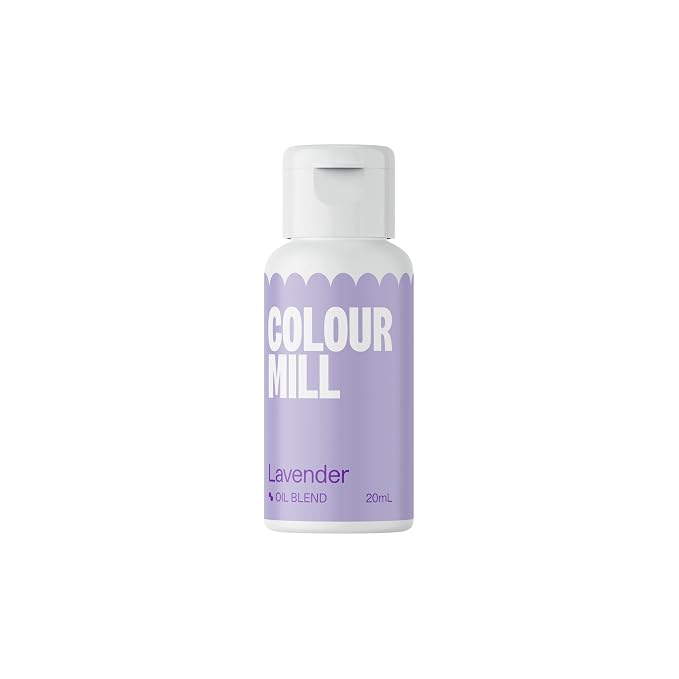 Colour Mill Oil Blend Food Coloring, 20 Milliliters Lavender