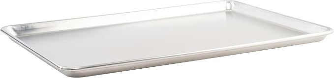 Winco Commercial-Grade Aluminum Sheet Pan, 16 Gauge, Full Size