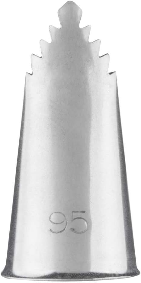 Ateco French Leaf Ruffle Decorating Pastry Tip #95