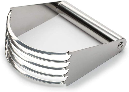 Fox Run 5856 Dough Blender, Stainless Steel, Metallic, 4.75 x 4 x 1.75 inches