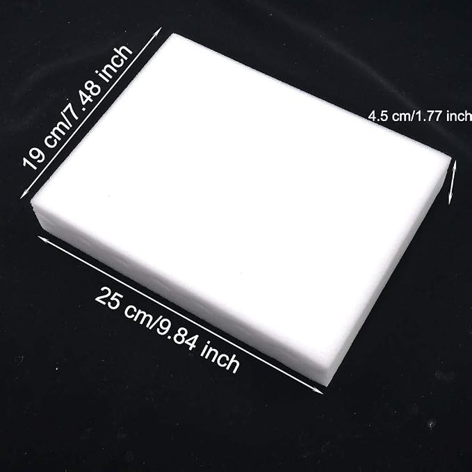 2 Pcs Fondant Shaping Sponge Pad Sugar Flower Gum Paste Modeling Foam Tray Wave Sponge Mat Cake Decorating Tools by EORTA for Kitchen Baking Sugarcraft DIY, White