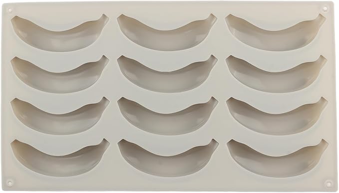 12 Cavity Banana Silicone Chocolate Molds For Candy Chocolate Cake Decoration