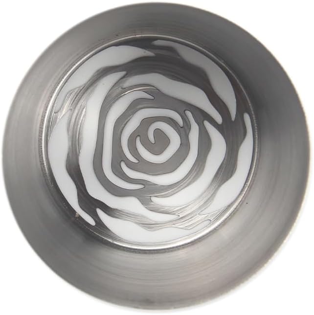 1 Piece Stainless Steel Extra Large Russian Flower Icing Tips,Pastry Frosting Piping Nozzles, Marshmallow Bouquet Icing Tips, Cake Decorating Piping Tips,Flower Frosting Nozzles for Decorating