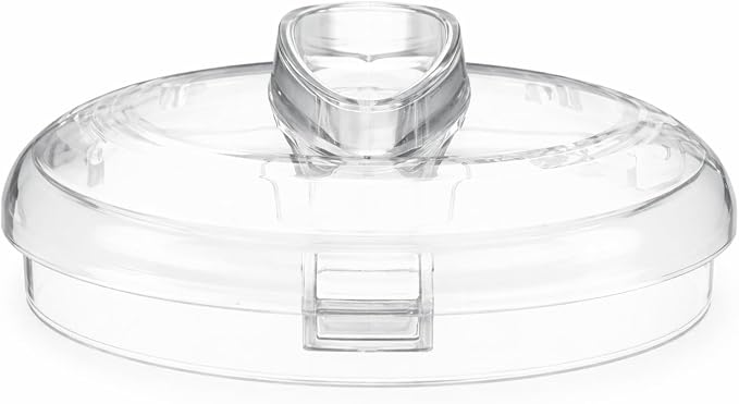 Cuisinart CH-4WBC Replacement Work Bowl Cover Lid for Mini Prep Food Processor – Compatible with CH-4, CH-4BK, CH-4DC & CGC-4PC3 – Genuine Fit Replacement Part