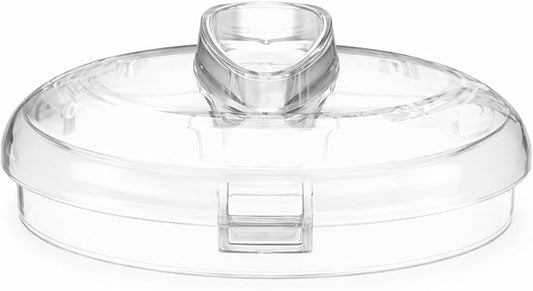 Cuisinart CH-4WBC Replacement Work Bowl Cover Lid for Mini Prep Food Processor – Compatible with CH-4, CH-4BK, CH-4DC & CGC-4PC3 – Genuine Fit Replacement Part