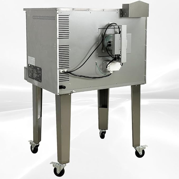Commercial Convection Oven, Natural Gas, 54000 BTU, Single Deck, Four Legs, Restaurant Kitchen Bakery DCCOG1