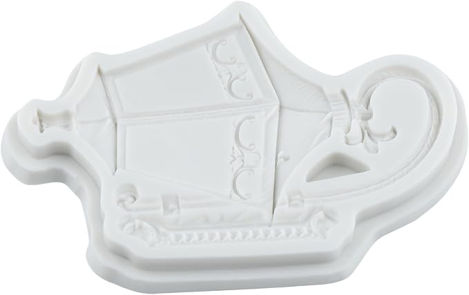 European Vintage Wall Light Silicone Mold Street Lamp Fondant Molds for Cake Decorating Cupcake Topper Chocolate Candy Polymer Clay Gum Paste
