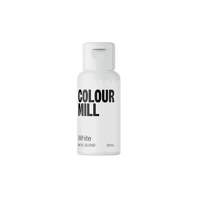 Colour Mill Oil Blend Food Coloring, 20 Milliliters White