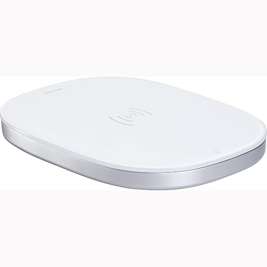 ZWILLING Enfinigy 2-in-1 Digital Kitchen Food Scale, Wireless Charging Station, Max Weight 22lbs, Grams & Ounces, 0.1-gram Accuracy, White