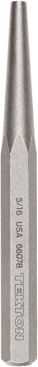 TEKTON 5/16 Inch Solid Punch | 66078 | Made in USA