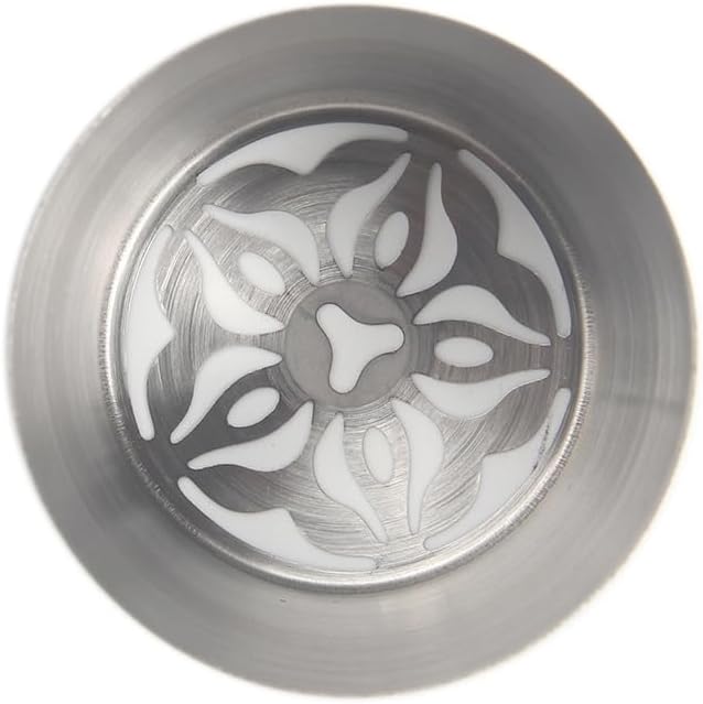 1 Piece Stainless Steel XXL Russian Flower Icing Tips,Pastry Frosting Piping Nozzle for Marshmallow Bouquet,Cake Decorating Piping Tips,Flower Frosting Nozzles for Decorating