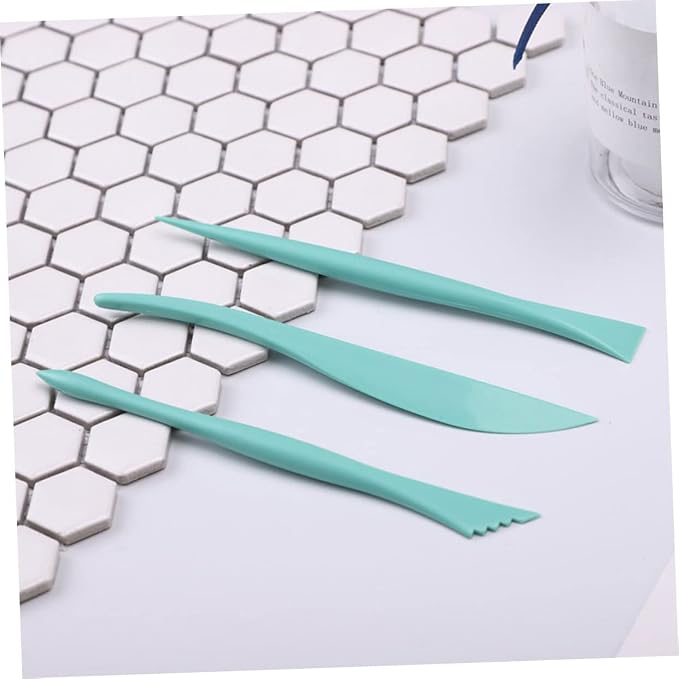 Fondant Cake Sculpting Tool Set Green Diy Modeling Tools for Beginners Professionals Reusable Dishwasher Safe Cake Decorating Accessories