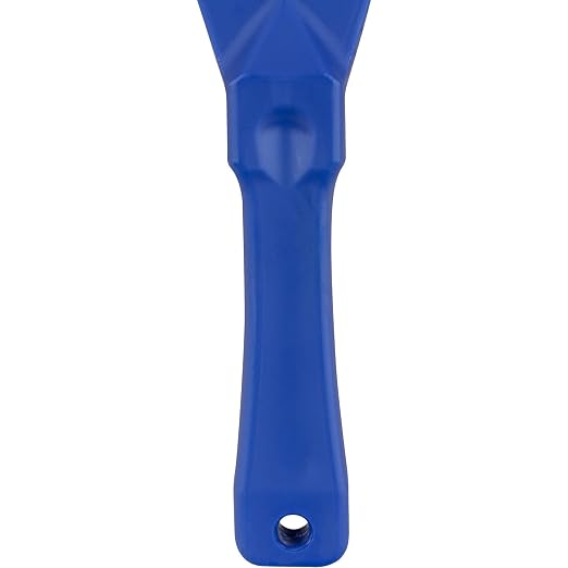 SPARTA Polypropylene Scraper Tool Food Safe Scraper for Removing Caked-On Residue in Commercial Kitchens, Plastic, 7.82 x 3 Inches, Blue, (Pack of 12)