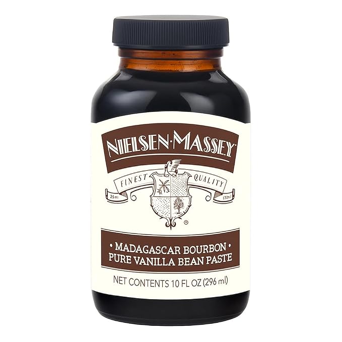 Nielsen-Massey Pure Vanilla Bean Paste, 10 oz | All-Natural, Certified Kosher Premium Baking & Cooking Vanilla with Real Bean Specks | Non-GMO & Gluten-Free