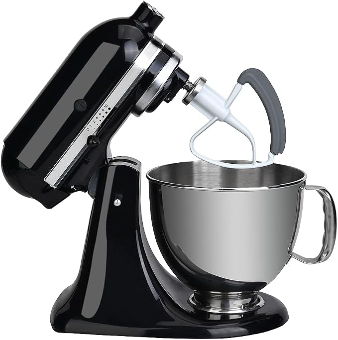 Flex Edge Beater for KitchenAid 4.5 and 5 Quart Tilt-Head Stand Mixers | Scrapes The Sides Effectively, Dishwasher Safe, Holding Up Well, Flex Edge Flat Beater