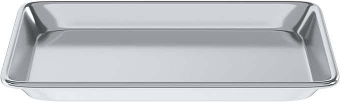 10 in. x 13 in. Quarter Size Aluminum Bun. / Sheet Pan | Ideal for baking, roasting, cooling, prepping, or storing - a must-have in restaurants, bakeries, and busy kitchens.
