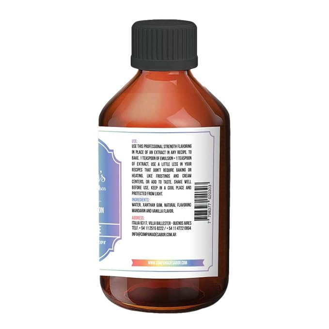 Gusteau's - Queen Cake Flavor Bakery Emulsion, 4 fl oz (100ml) Alcohol Free, Sugar Free, Kosher (Queen Cake)