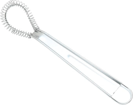 Fox Run 8-Inch Flat Coil Whisk, 8.25 x 1.5 x 1.25, Metallic