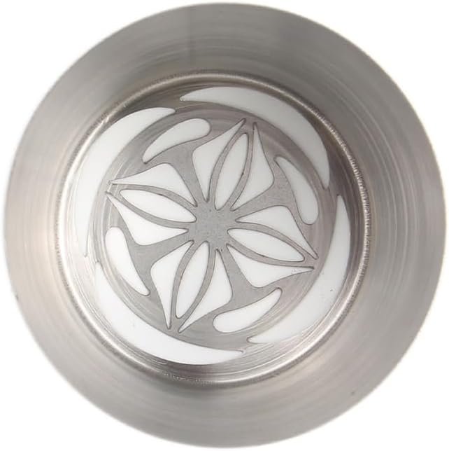 1 Piece Stainless Steel XXL Russian 4 Petals Flower Icing Tips,Pastry Frosting Piping Nozzles for Cake Marshmallow Bouquet,Cake Decorating Tips,Flower Frosting Nozzles for Decorating,Baking Tools