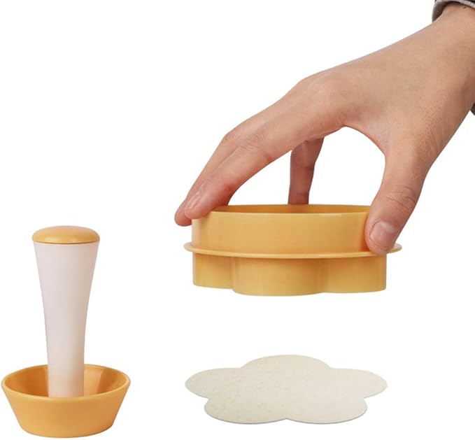 Tartlet Dough Press & Mold Set, Dual-sided Pastry Tamper for Egg Tarts, Pies, Muffin Cups & Cheesecake Pans, Baking Tool for Home Kitchen