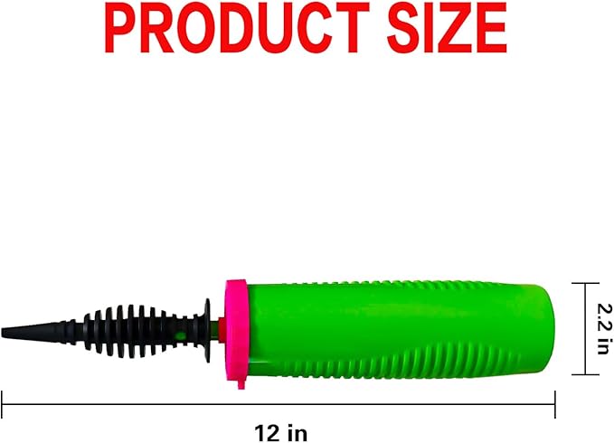Balloon Pump Hand Held – Two Way Dual Action Inflator Air Pump for Balloons