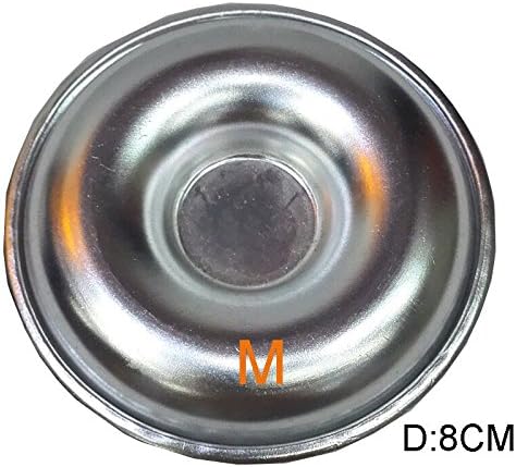 tyoungg 2 Pieces Assorted Size Metal Donut Bath Bath Bomb Molds to Make Unique Cute Homemade or Business Bath Bombs(Donuts)