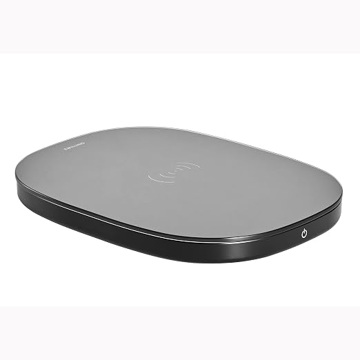 ZWILLING Enfinigy 2-in-1 Digital Kitchen Food Scale, Wireless Charging Station, Max weight 22lbs, Grams & Ounces, 0.1-gram Accuracy, Black
