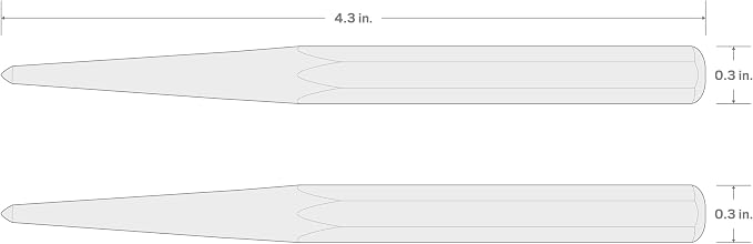 TEKTON 1/4 Inch Center Punch | 66081 | Made in USA