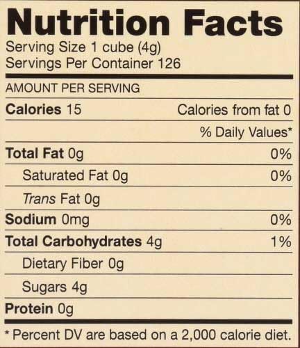Gilway Sugar Demerara Cube, 17.5 Ounce