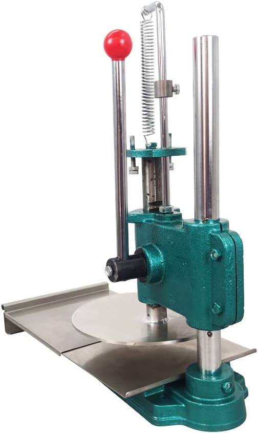 INTBUYING Manual Pizza Dough Sheeter Machine 9.5" Stainless Steel, Household Pastry Press Machine for Homemade Pizza Pasta Baking